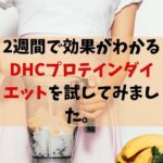 DHCプロテインダイエット